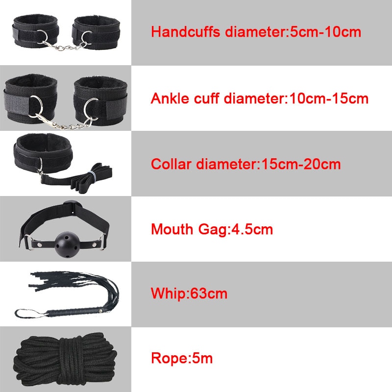 BLACKWOLF-Bed-Bondage-Set-BDSM-Kits-Exotic-Sex-Toys-For-Adults-Games-Leather-Handcuffs-Whip-Gag-1